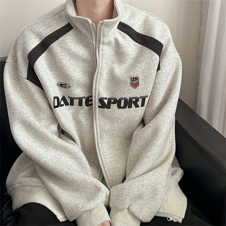 现货新款刺绣立领夹克外套男潮牌时尚休闲上衣A351-AW2518-P110,男装夹克,电商A351