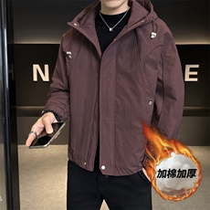 3916P1352025新款棉服加棉冲风衣夹克棉衣外套控卷后195，男装夹克，星座414（原B263）