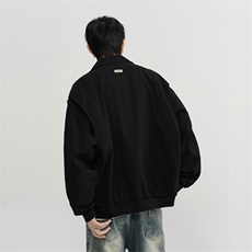 美式复古高街工装外套男春秋季潮牌宽松百搭翻领夹克JK684-P75，男装夹克，星座208-5