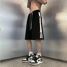 运动裤百搭男休闲裤文艺潮时尚潮牌宽松型五分裤D3088P32，男装休闲裤，星座1116-2