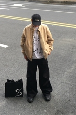 特P90无差价新款百搭双面穿简约夹克外套-HJ5712男模外景，男装夹克，电商A003