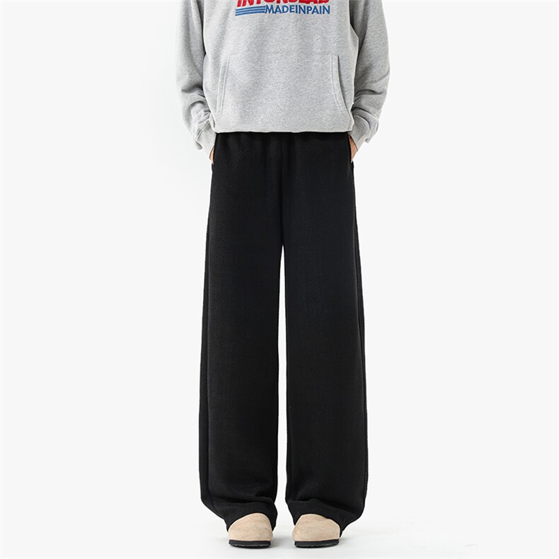 2025秋季重磅斑马纹肌理感休闲裤XZ806-CK25157特P39控78，男装休闲裤，四季星座806