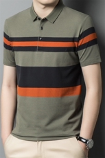 夏季polo衫男士时尚上衣翻领百搭商务宽松潮流T恤BLM36156-P70，男装Polo衫，星座1105-3