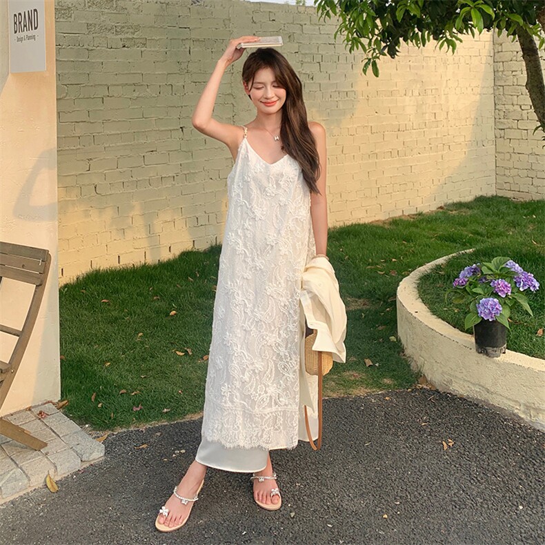 【现货】图新款2C301-1108蕾丝吊带+防晒衣两件套P175-K248,女装套装/套裙,2C301