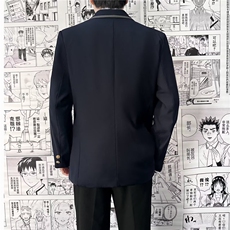 学院风制服dk男生西装套装初中高中休闲西服成人礼毕业班服外套潮，男装西服，四季星座505