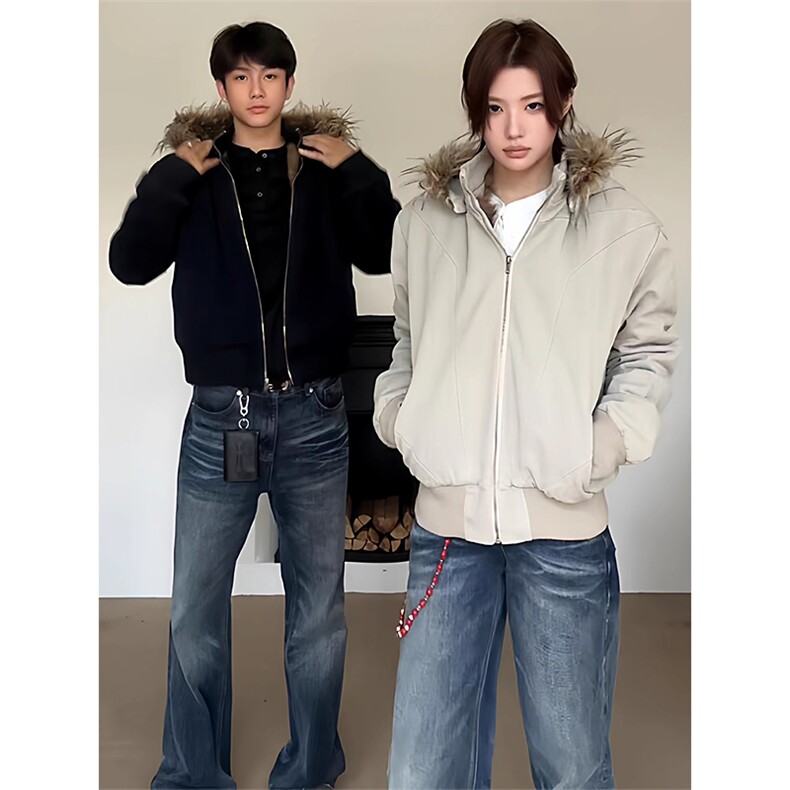 座山狮夹克外套男冬季美式连帽座山雕棉衣服XZ514-2-MY1234-P120,男装夹克,星座514-2(原B239)