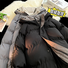 三防料抖音品质现货10W件宽松加绒加厚棉衣外套棉服BM333特P85，男装棉衣，电商A486