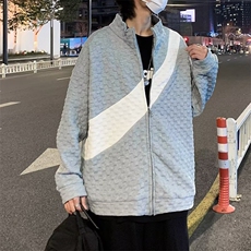 外套男美式短款垫肩英伦雅痞男装拉链卫衣飞行员夹克WY49，男装夹克，星座1116A-1（原606A）