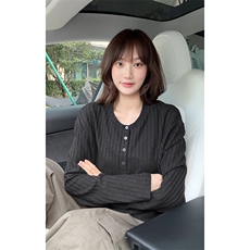 竖条纹老钱风纹理感亨利领美式大码长袖T恤男T24529-特P33控65，男装T恤，电商A001-1