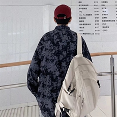 长袖衬衫男港风日系春季韩版潮流帅气衬衣C9649P27，男装衬衫，星座1116-2