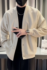 现货2025秋季社会小伙开衫卫衣男帅气外套W10P65控98，女装短外套，电商B276A