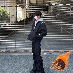 潮牌街头棒球服外套男士春秋季2025新款潮流休闲夹克男女宽松百搭图片