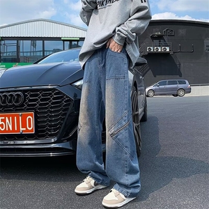 2024美式牛仔裤男款直筒长裤潮  S6003 P48图片