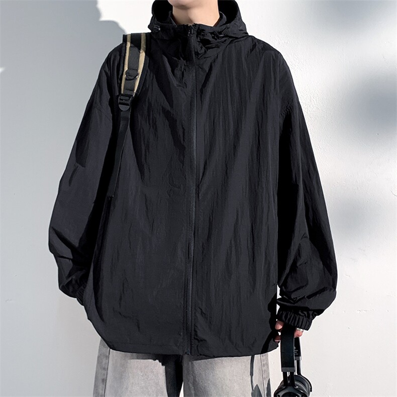 特批P45无差价夏季防紫外线UPF50+登山速干钓鱼服防晒外套男J2600,男装防晒衣,电商A001