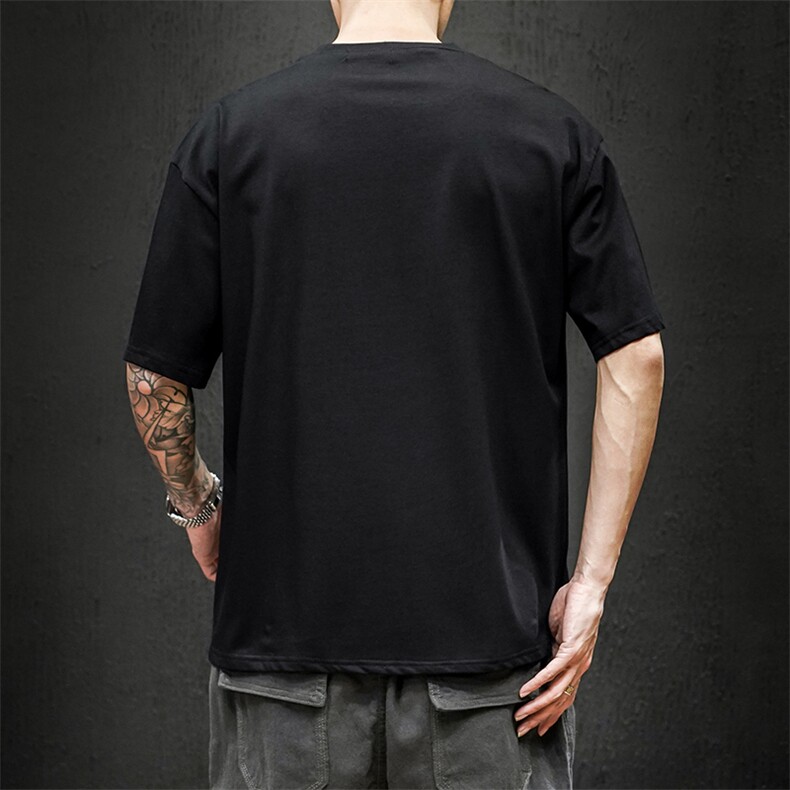 2021夏季新马切达日系大码男已注册卡通印花短袖T恤T1053-P25,男装T恤,电商A001