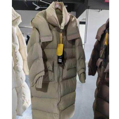 2024年冬季新款保暖鹅绒韩系加厚时尚小众设计长款羽绒服，女装羽绒服，牛米欧羽绒服工厂店