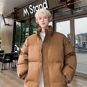 现货高品质美式高街冬季重磅三防加厚羽绒棉衣厚外套面包棉服图片