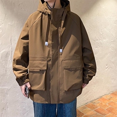 ！815A-MJ7262-P65特2025秋季外套秋装工装休闲夹克男中性，男装夹克，星座815A