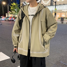 春款现货冲锋夹克外套男款上衣运动夹克JK02655-P75，男装夹克，星座308B-2