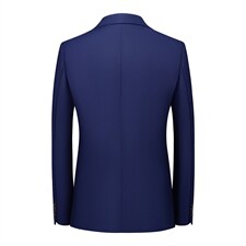 87882-1男士2023年春季新款长袖纯色西服便服正装小西装免烫P118图片