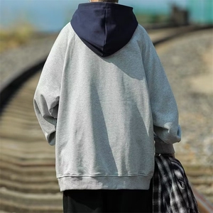 2022连帽美式外套上衣新款卫衣男SW12P36图片