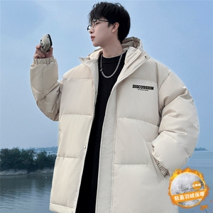 特批 港风外景标50白鸭绒连帽羽绒服 YR1302 P160控258图片