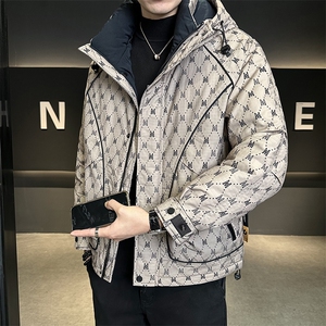 新标50白鸭绒羽绒服男数据款连帽外套男上衣B317/Y5507/P235图片
