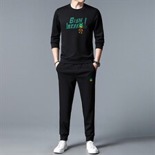 S3051-2钱塘2020-2中青年男士秋季薄款时尚休闲帅气长袖套装P137，男装休闲套装，钱塘207-2