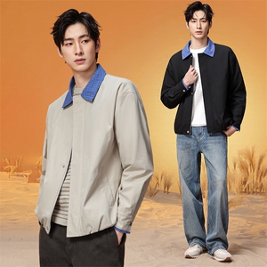2026春款老钱风高品质纯棉猎装男夹克DSA157B-J2650-特P70图片