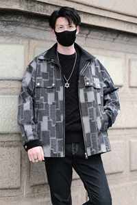得物/直播好货数码印假两件夹克男外套韩风JLJ-201批115元控168图片