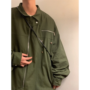 春秋夹克日系机能外套小众设计感上衣港风潮1016-1 JK53 P88 K118图片
