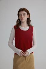 2025年秋季常规通勤马甲时尚百搭通勤，女装马甲，伊绒腾羊绒