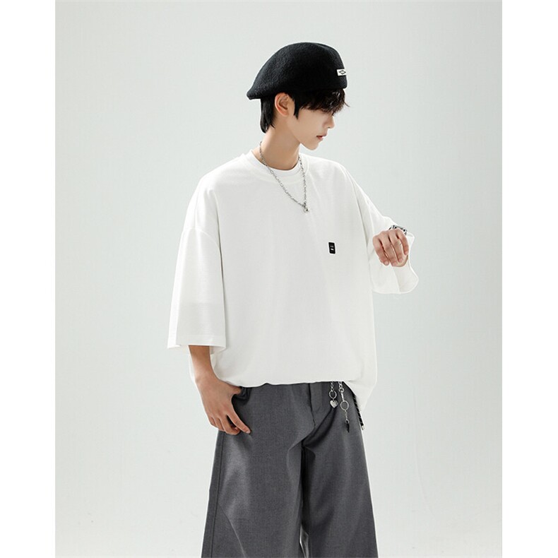 8XL-M重磅！特大码T潮牌上衣男中性华夫格短袖T恤DX304P25控39,男装T恤,电商D206-1