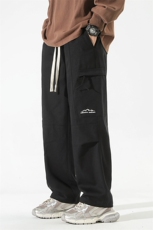 2024秋季新款日系工装风山系伞兵裤宽松直筒休闲裤K353-P68，男装休闲裤，星座914-3