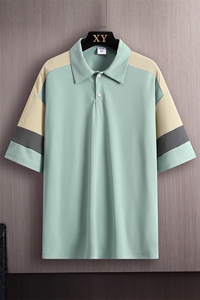 2023夏季新款短袖男木板挂拍潮流polo衫百搭半袖zdp2301-P40控58图片