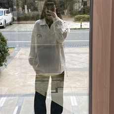 美式复古廓形短款立领加厚飞行员棒球服外套夹克春秋情侣款，男装夹克，星座506A