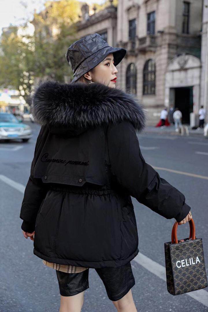 冬季新款羽绒服90绒真毛领，女装羽绒服，Lime meca 俪米