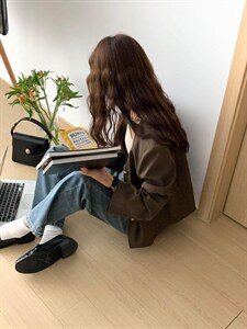 款号：WW0067
名称：V领短款西装外套图片
