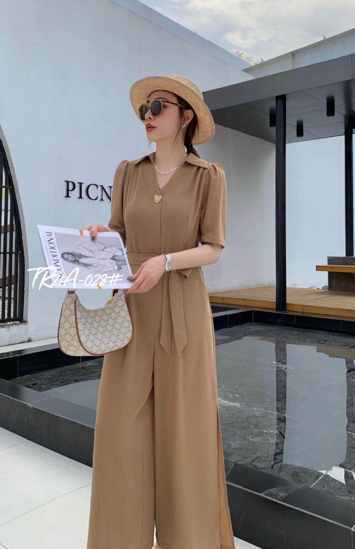 夏季新款阔腿连体裤，女装连体裤，斯瑞威