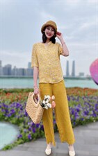 纯苎小衫裤子 时尚风巜川哲4028 风淑女风休闲风，其它，川哲