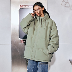 现货 抖音得物可供视频 冬季三防加厚羽绒棉衣外套面包棉服WM1266图片