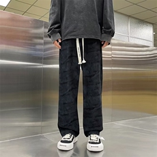 春秋潮休闲裤扎染宽松型男直筒运动裤长裤时尚潮牌1170P38，男装休闲裤，星座410-2