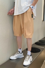 A125-6601-P20冰丝加大码港风男士五分休闲裤百搭潮流宽松休闲，男装休闲裤，电商A125