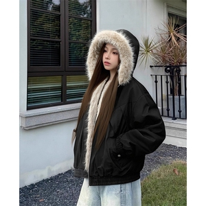 秋冬新品 A2332P105-座山雕加绒外套男美式工装夹克棉服图片