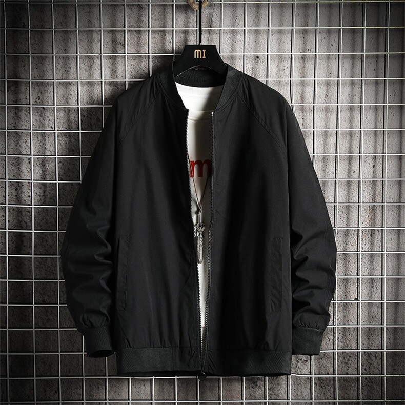 情侣潮大码宽松休闲多色光板夹克棒球服外套潮J7204 P30【特价】图片