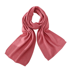 秋冬季羊绒简约休闲百搭时尚七针桂花针围巾，围巾，云暖羊山羊绒