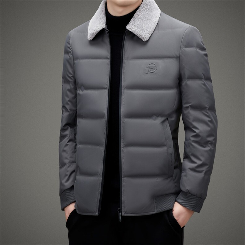 H2801秋冬新款男士羽绒服加厚夹克外套P210，男装羽绒服，电商B360