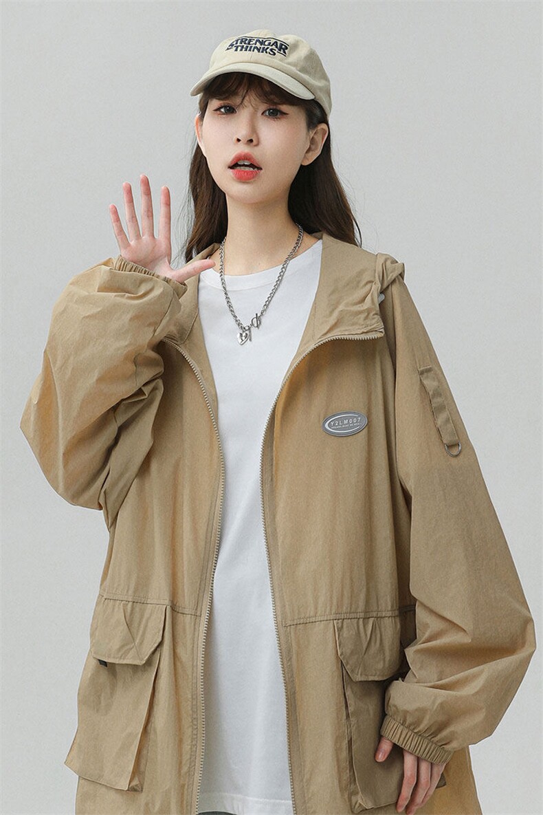1中性无影墙工装大口袋大码M-5XL户外潮牌防晒服FS77009特P39控78,男装夹克,星座226-2