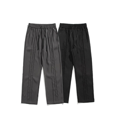 INS春季新款潮流冰丝条纹宽松西裤休闲裤B315-K24051-p55控68，男装休闲裤，电商B315