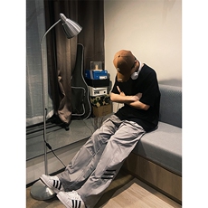 B221美式ins街头hiphop休闲情侣宽松运动裤子LK23117-P60控78，男装休闲裤，电商B221